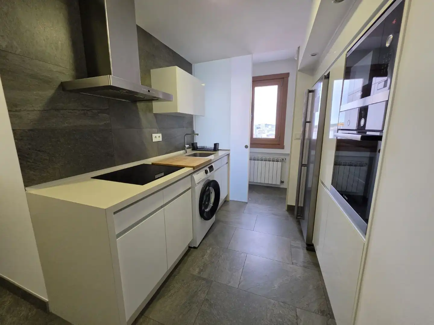 Kitchen of Flat for rent in A Coruña Capital   with Heating and Furnished