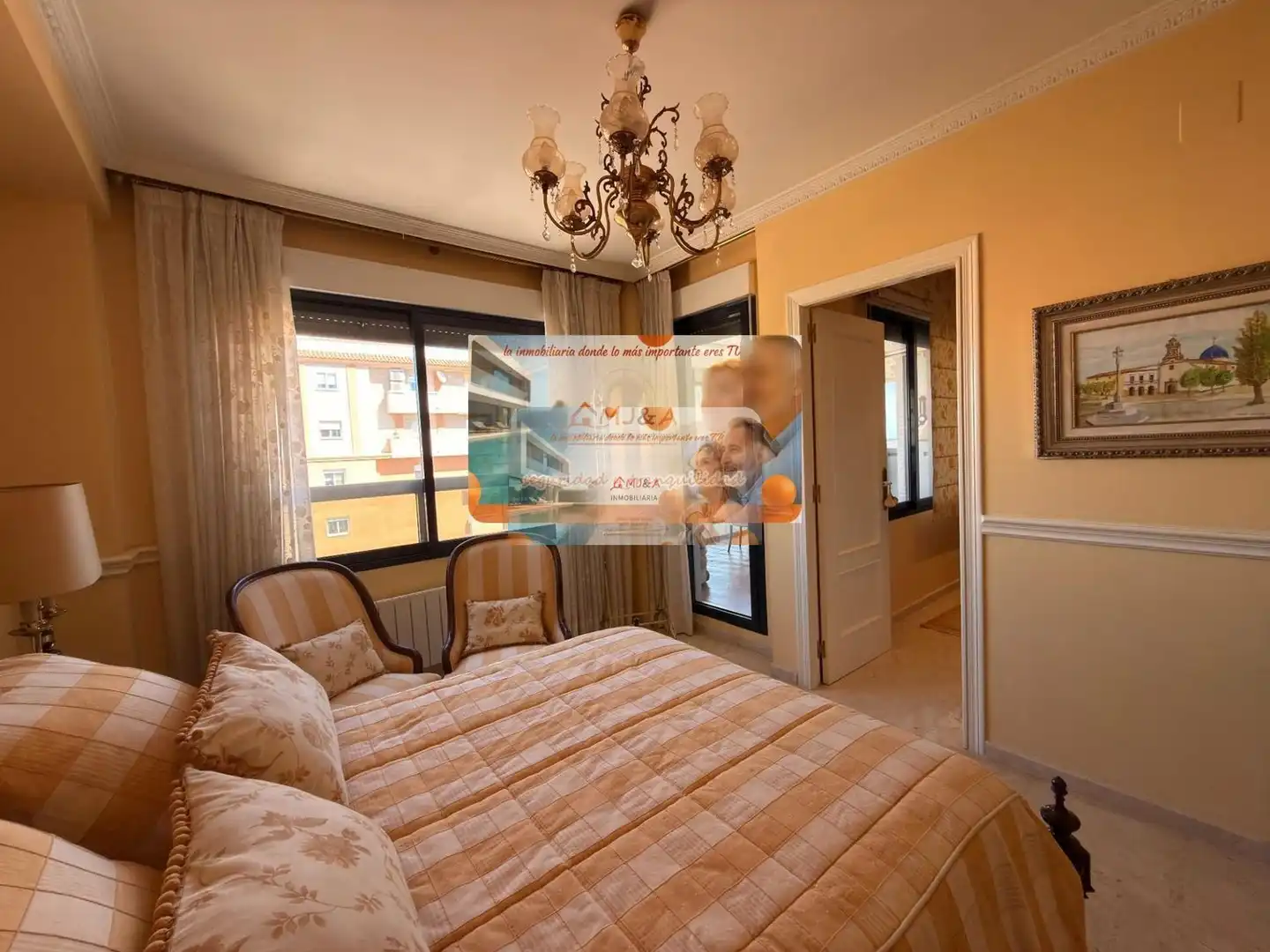 Habitación de Dúplex en venta en Castellón de la Plana / Castelló de la Plana con Calefacción, Parquet y Terraza