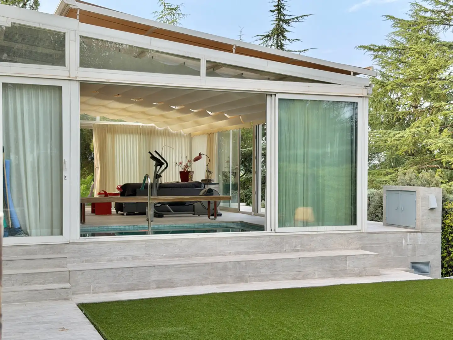 Terraza de Casa o chalet en venta en Galapagar con Aire acondicionado, Calefacción y Jardín privado
