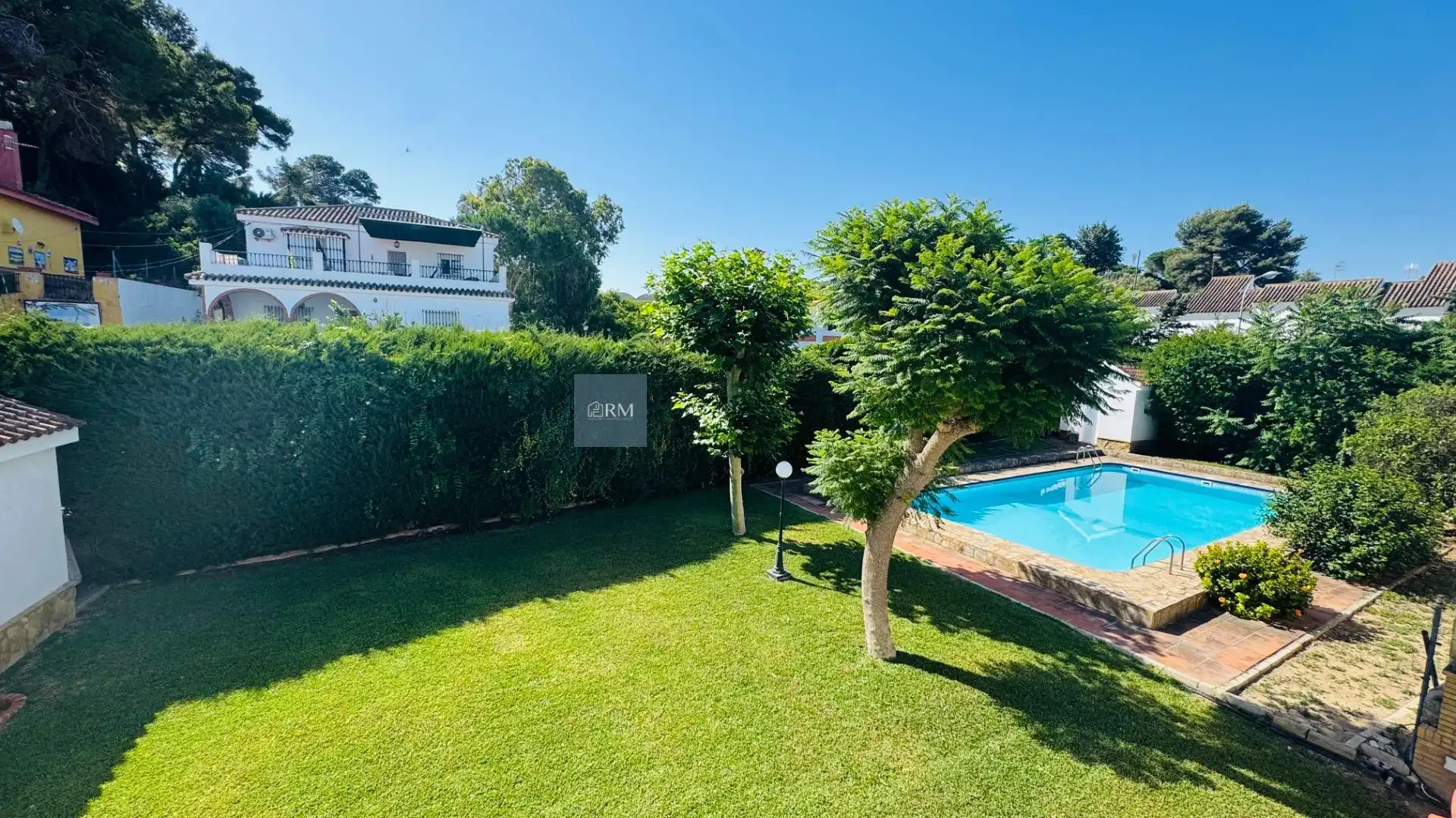 Garden of Houses for sale in Sanlúcar de Barrameda  with Private garden, Terrace and Swimming Pool