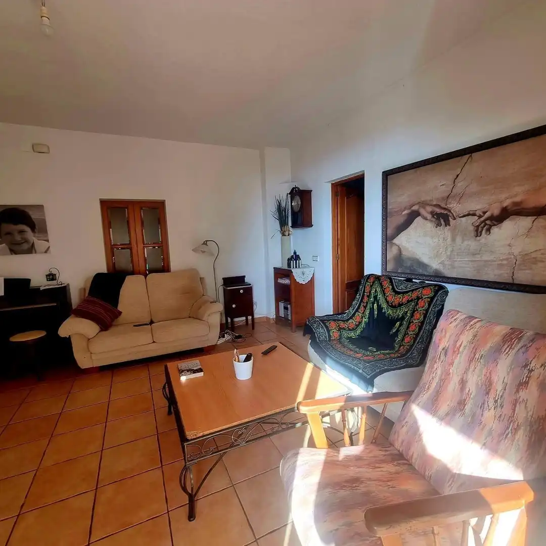 Sala d'estar de Planta baixa en venda en Marratxí amb Aire condicionat, Jardí privat i Terrassa