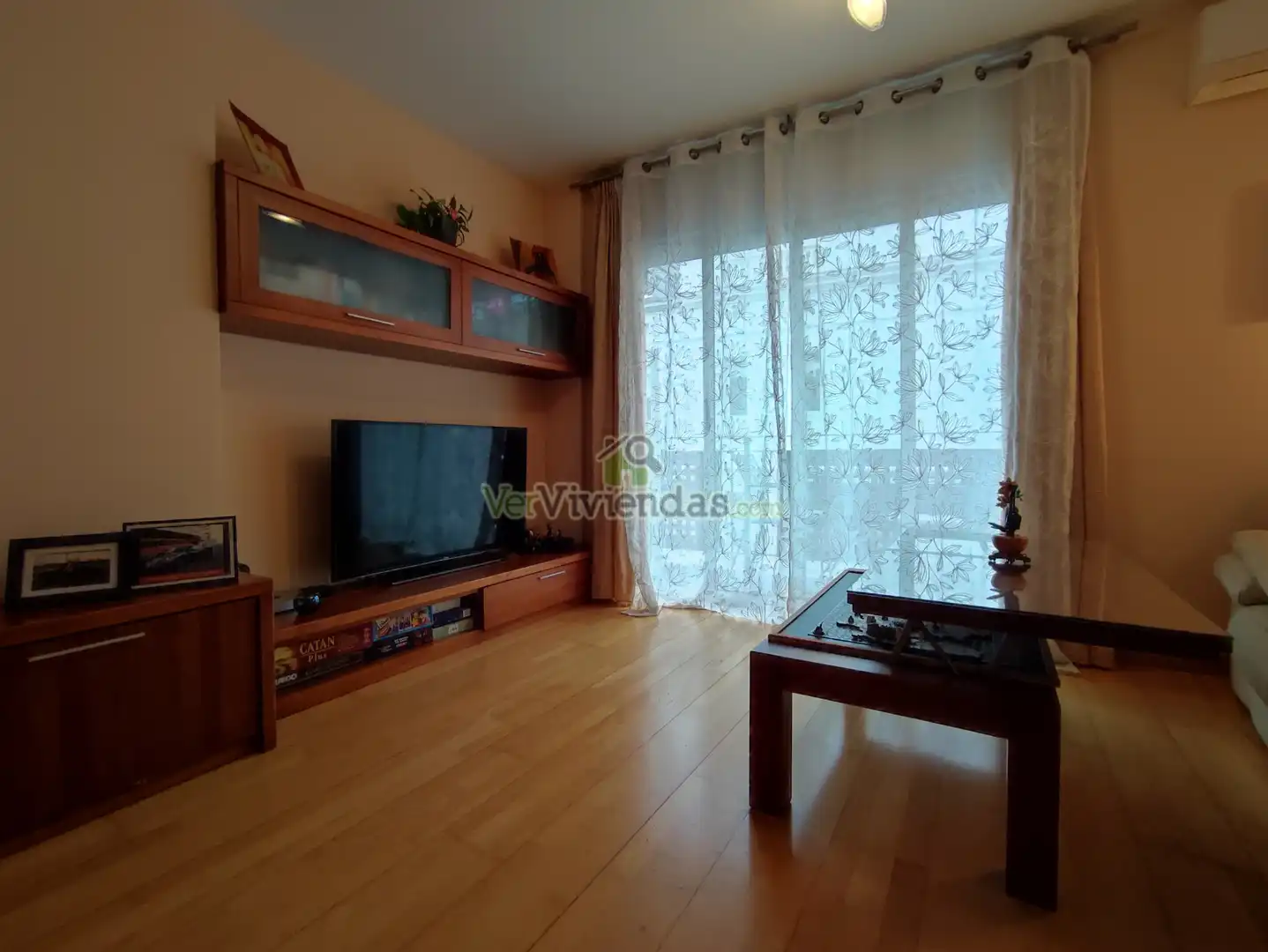 Sala de estar de Piso en venta en Barcelona con Aire acondicionado, Calefacción y Parquet