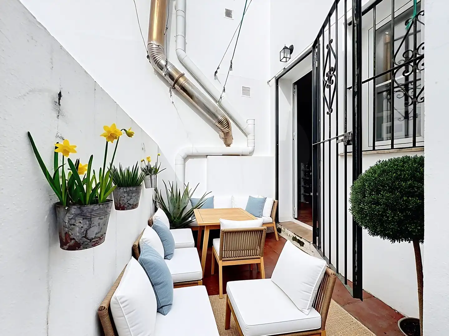 Terrasse von Wohnung zum Verkauf in Tarifa mit Heizung