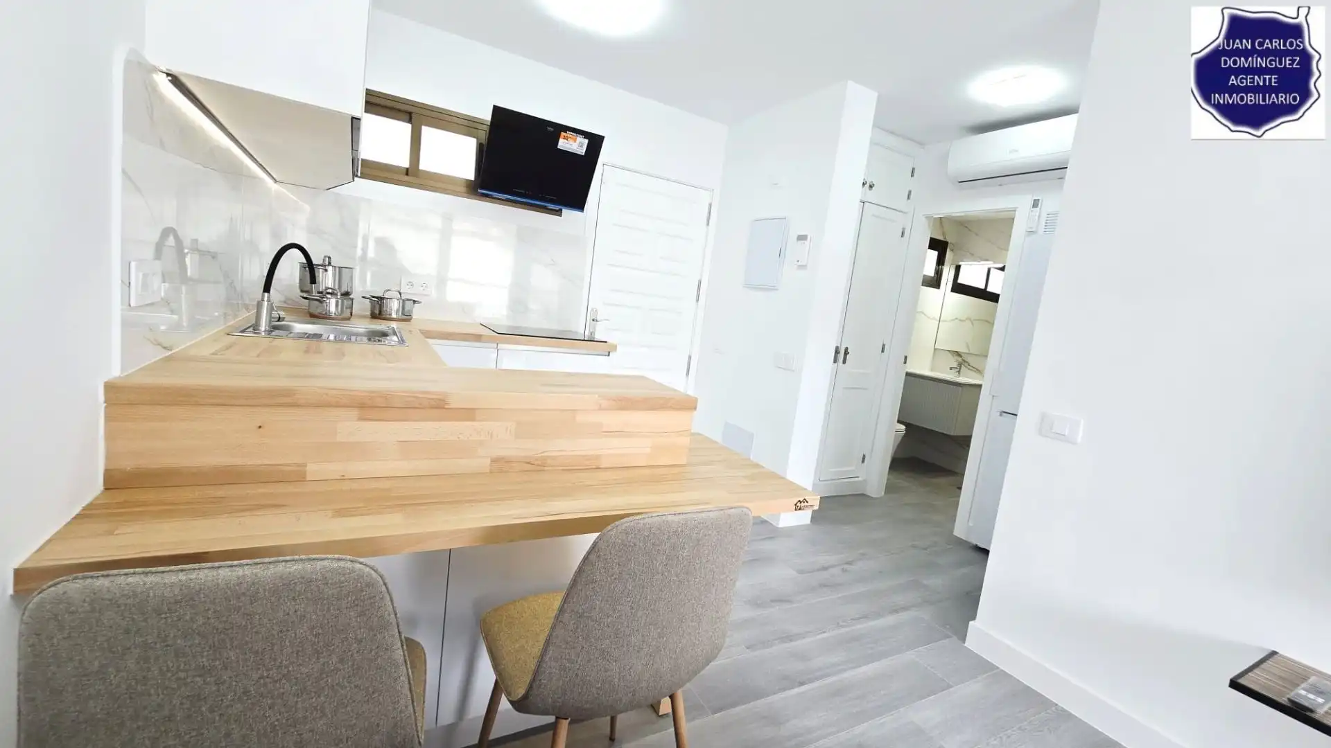 Cocina de Apartamento de alquiler en Mogán con Aire acondicionado, Terraza y Amueblado
