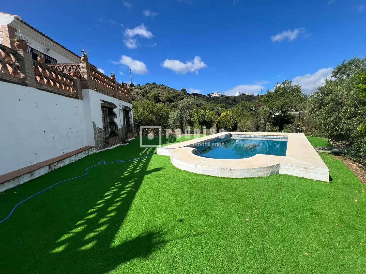 Jardí de Casa o xalet en venda en Monda amb Calefacció, Jardí privat i Terrassa
