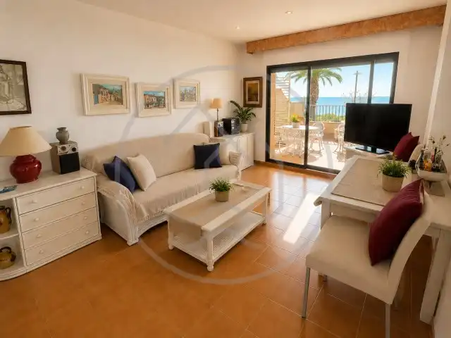 Sala d'estar de Planta baixa en venda en Calonge i Sant Antoni amb Terrassa