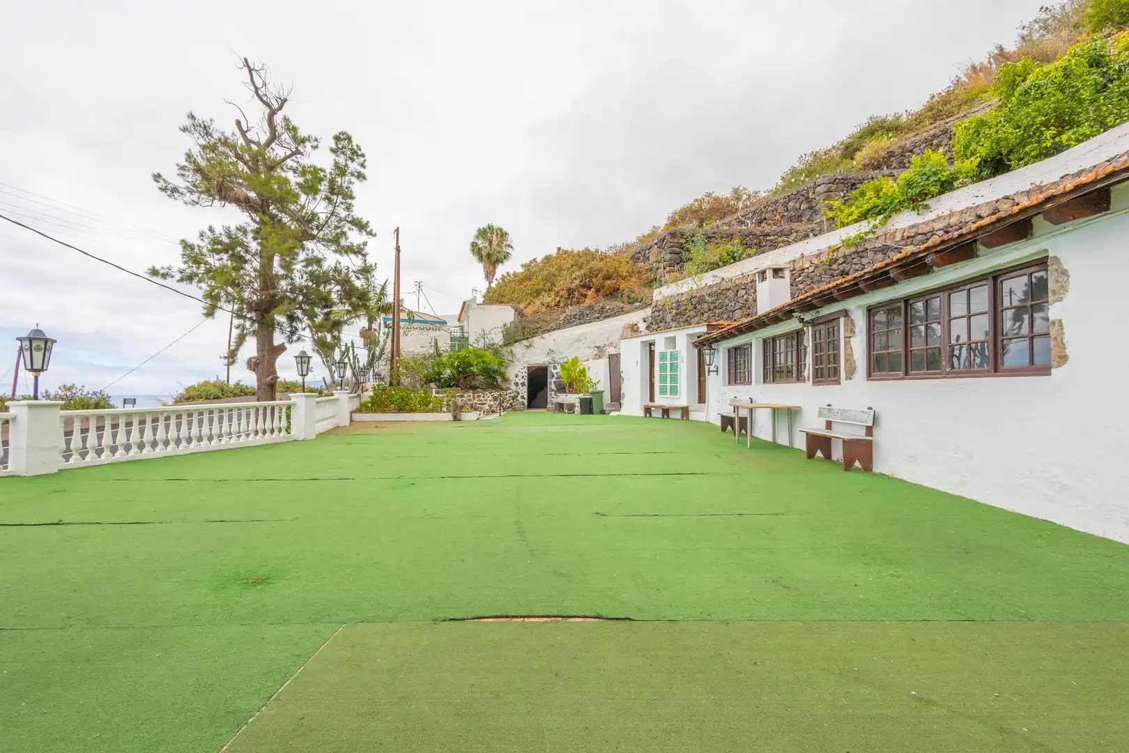 Vista exterior de Casa o xalet en venda en San Juan de la Rambla amb Jardí privat, Terrassa i Traster