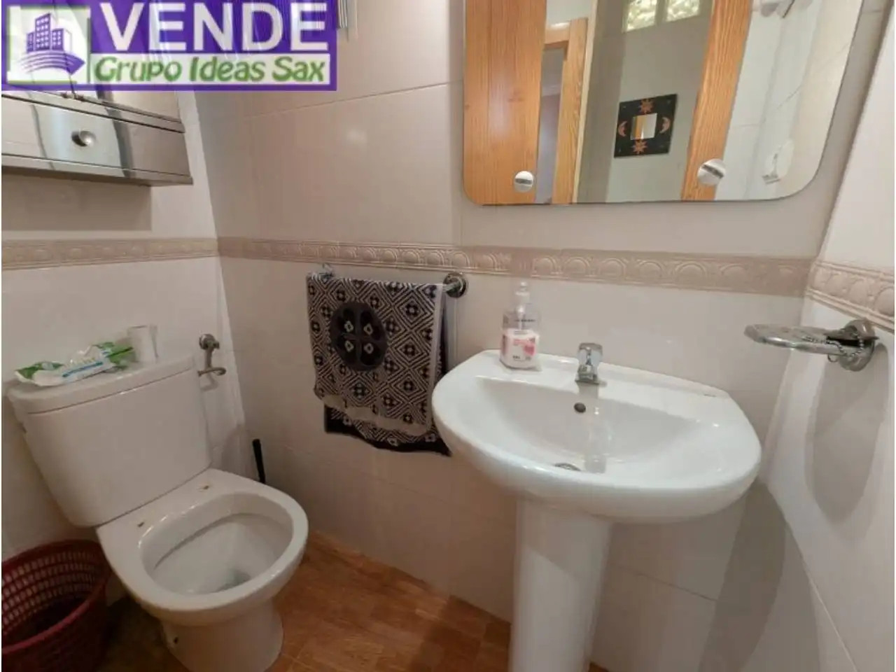Baño de Casa adosada en venta en Sax con Terraza