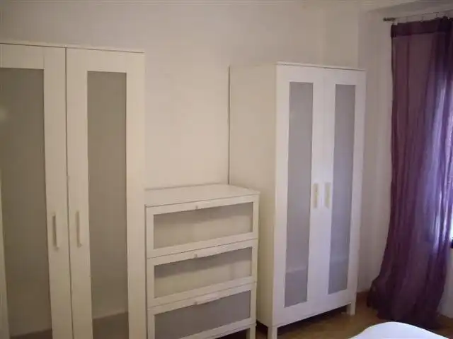 Schlafzimmer von Wohnung zur Miete in Valencia mit Klimaanlage