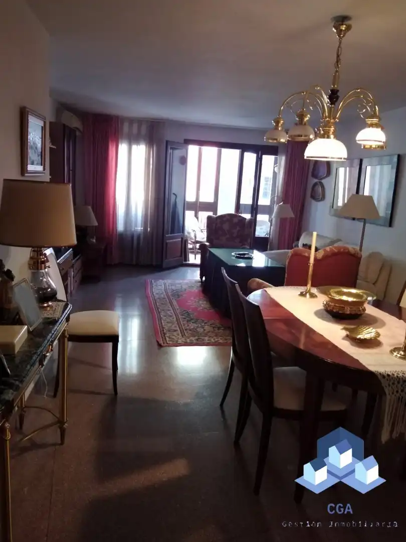 Living room of Flat for sale in Lorca  with Air Conditioner and Furnished