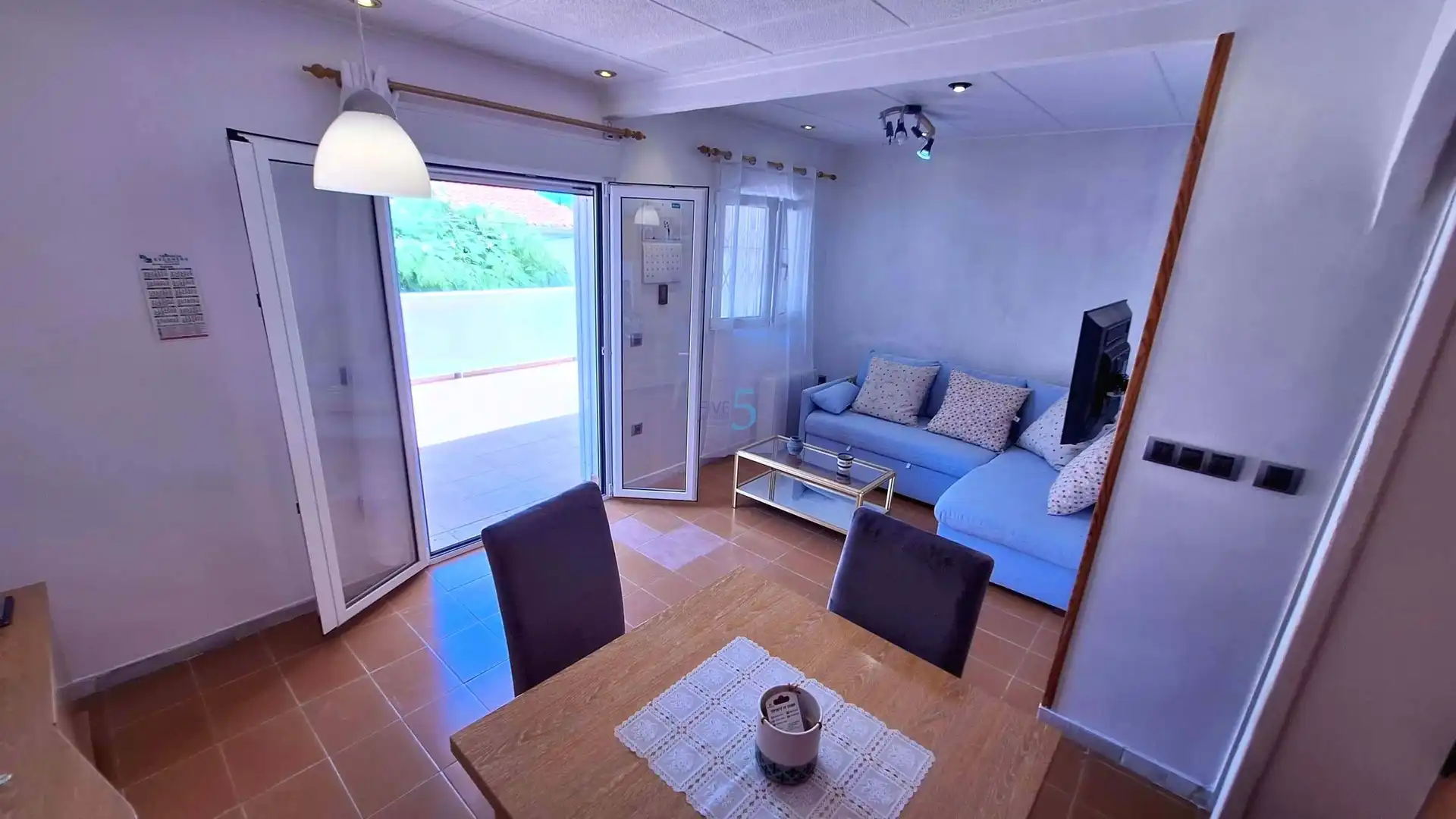 Sala de estar de Casa o chalet en venta en San Fulgencio con Terraza y Balcón