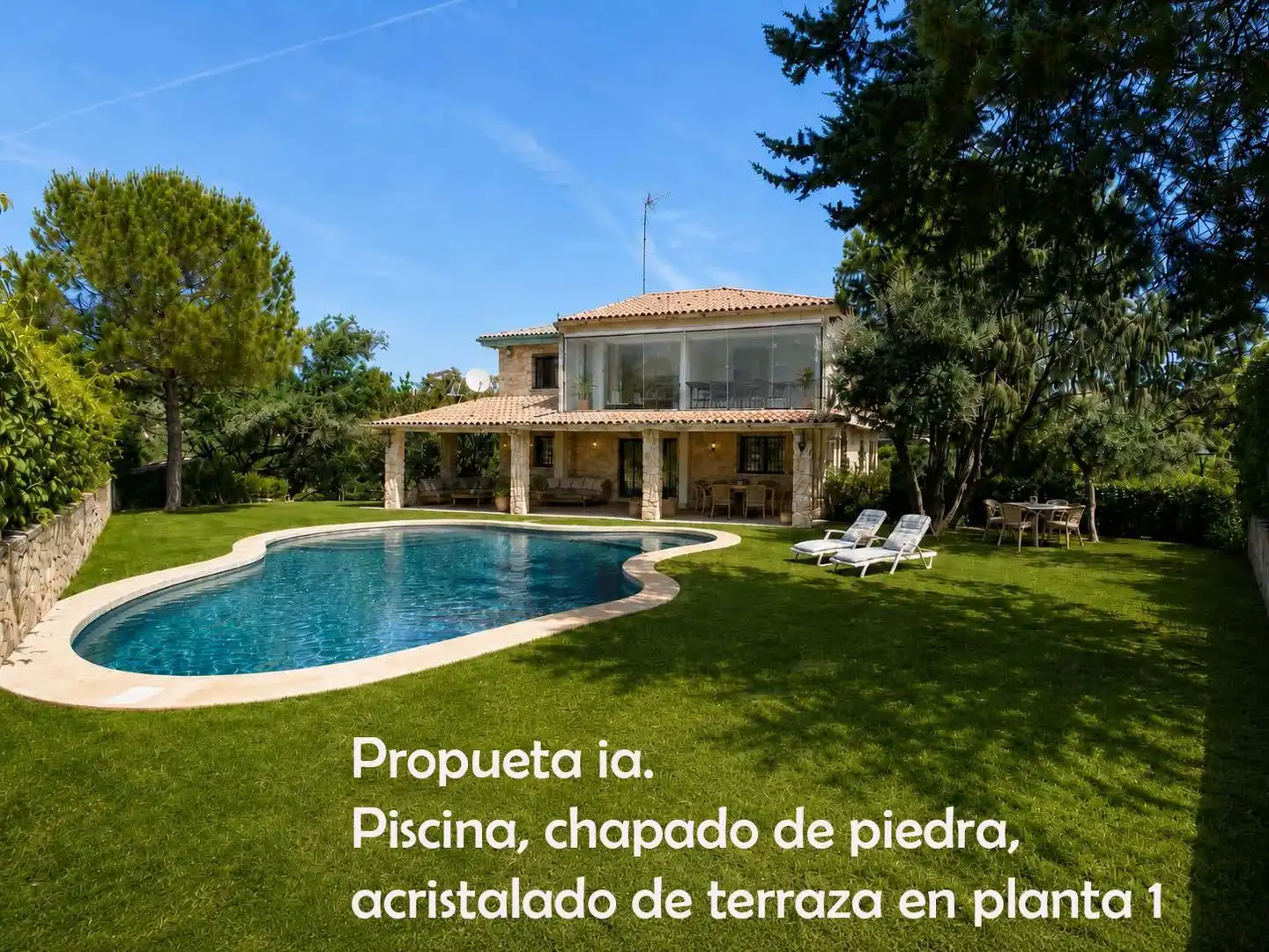 Piscina de Casa o xalet en venda en Las Rozas de Madrid amb Calefacció, Jardí privat i Parquet