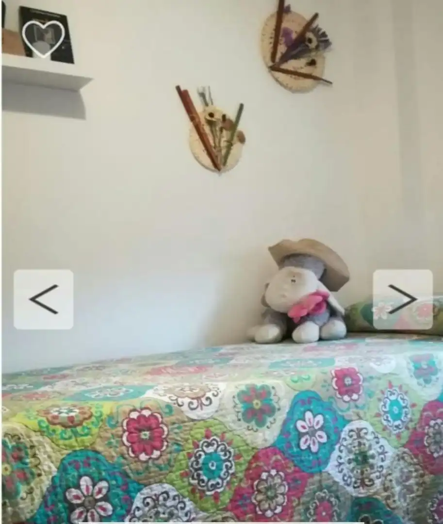 Schlafzimmer von Wohnung zur untervermieten in Sevilla mit Klimaanlage, Heizung und Privatgarten