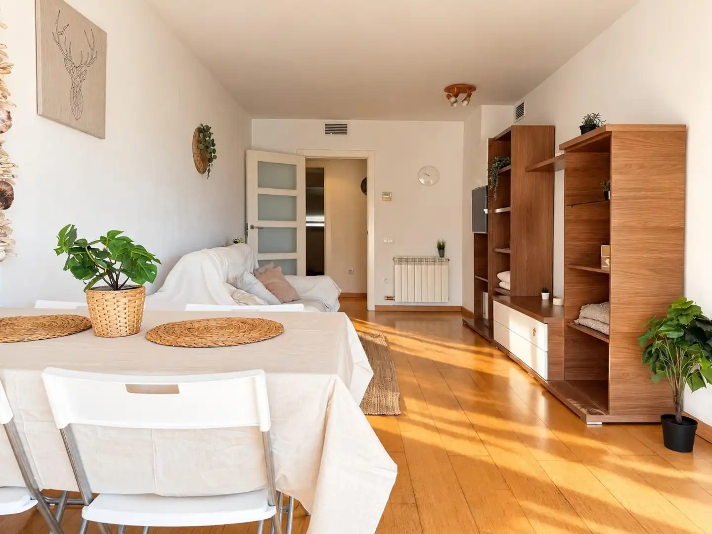 Sala de estar de Piso en venta en Terrassa con Aire acondicionado, Calefacción y Terraza
