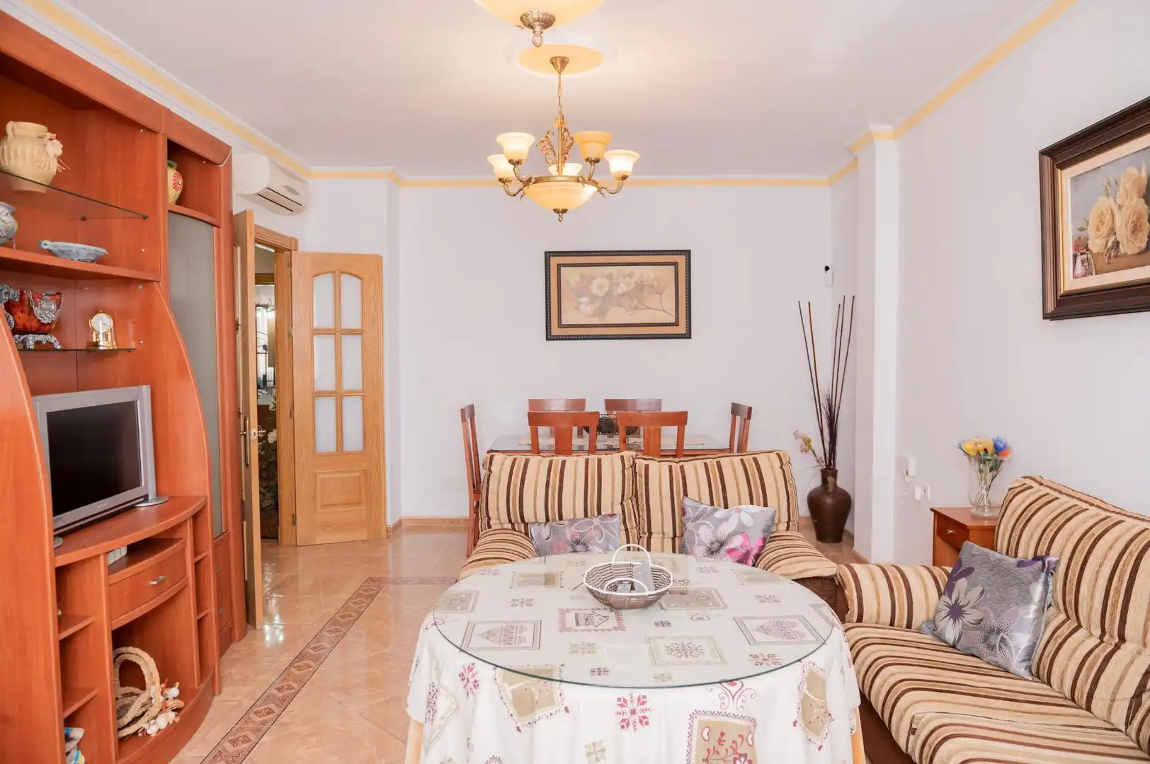 Dining room of Houses for sale in Cuevas Bajas  with Air Conditioner, Terrace and Storage room