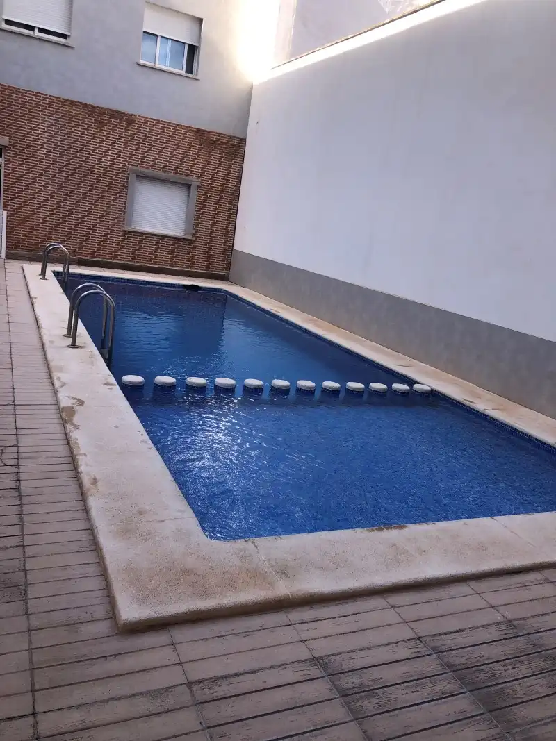Piscina de Piso en venta en El Real de Gandia con Aire acondicionado, Amueblado y Balcón