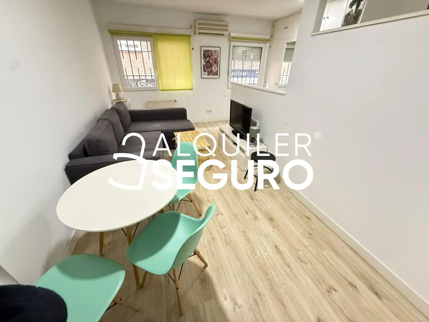 Sala d'estar de Pis de lloguer en Barrio de Salamanca