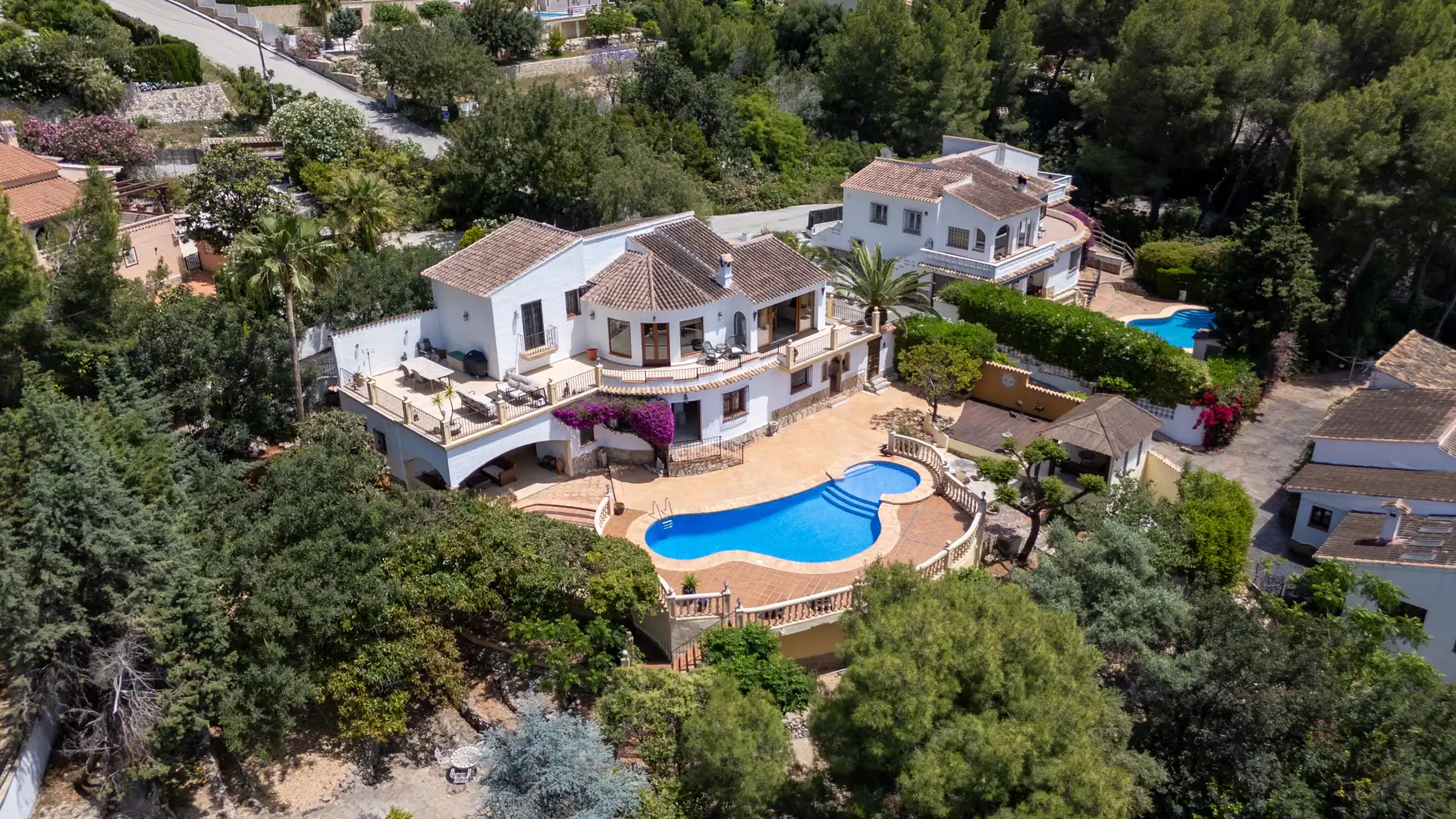 Vista exterior de Casa o xalet en venda en Jávea / Xàbia amb Aire condicionat