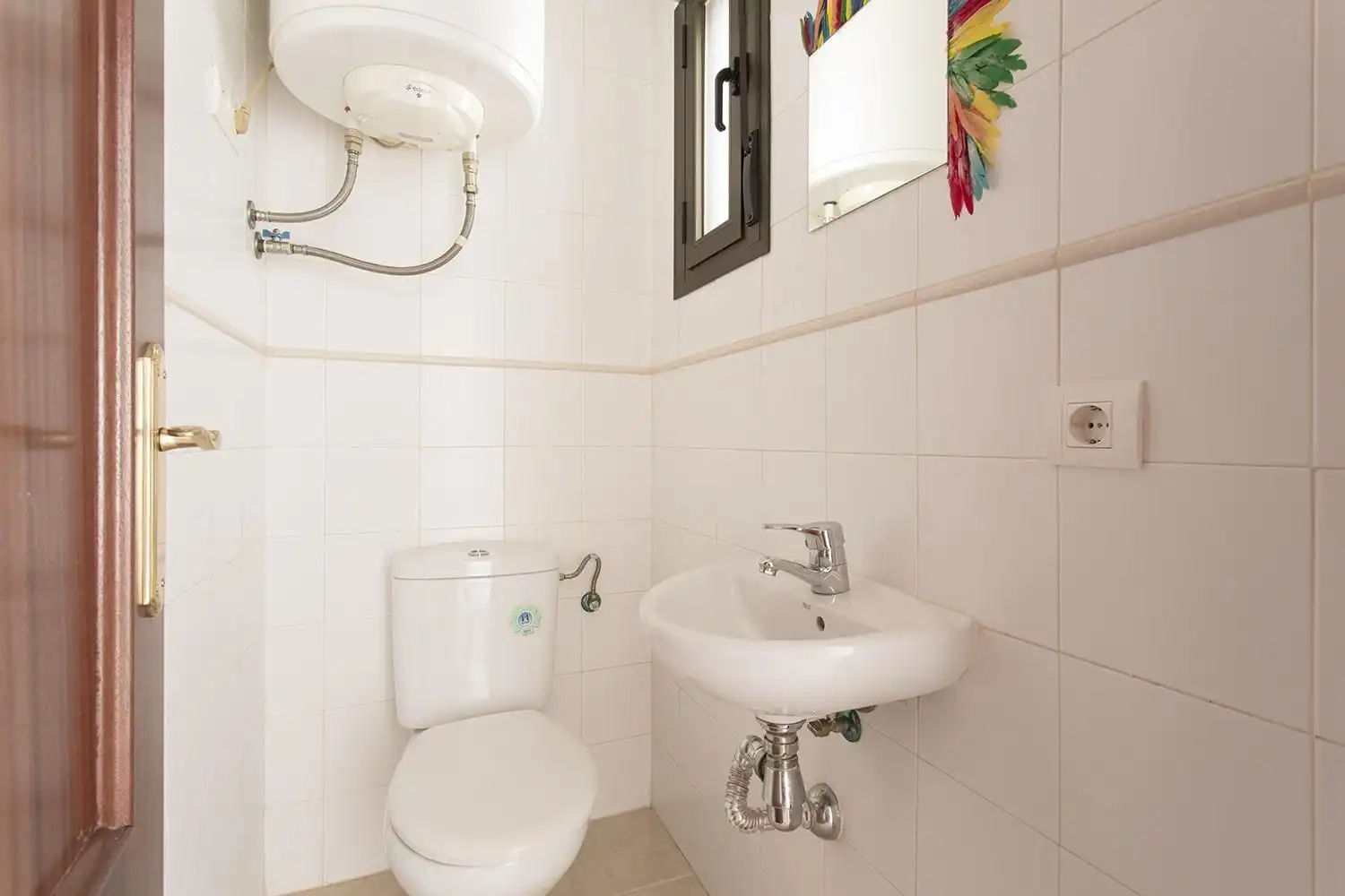 Baño de Dúplex en venta en Lentegí con Aire acondicionado, Terraza y Amueblado