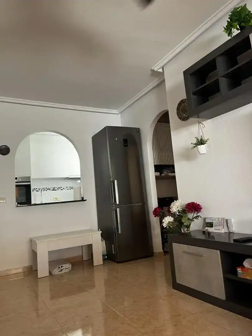 Cocina de Ático de alquiler en Torrevieja con Aire acondicionado, Amueblado y Horno