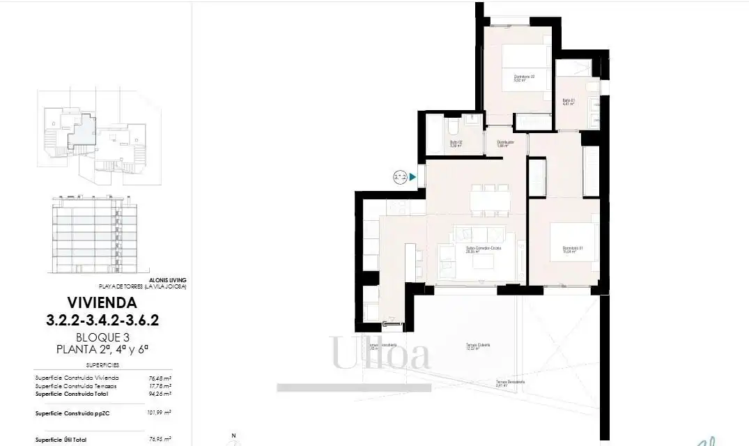 Apartamento con piscina en venta en Centro Urbano, imagen 22