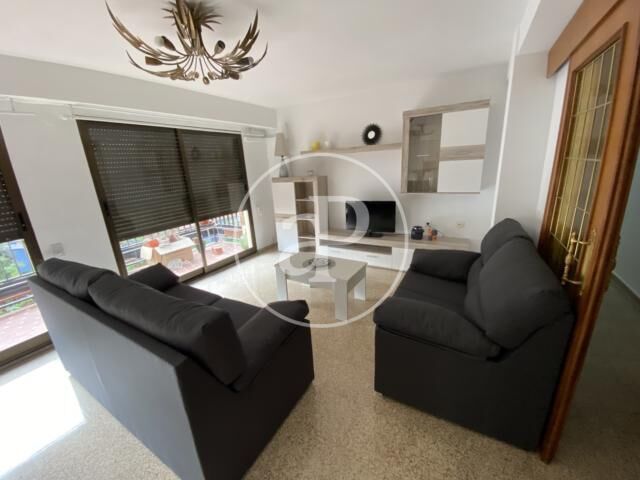 Sala d'estar de Pis de lloguer en  Valencia Capital amb Aire condicionat, Calefacció i Terrassa