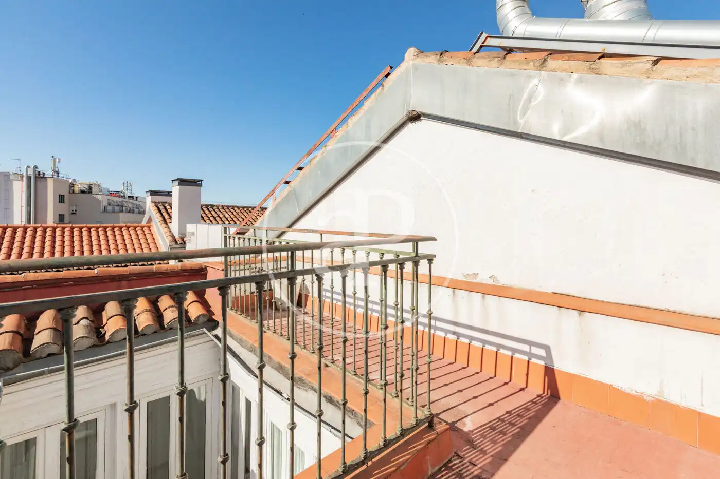 Balcony of Flat for rent in Madrid  with Air Conditioner, Heating and Terrace