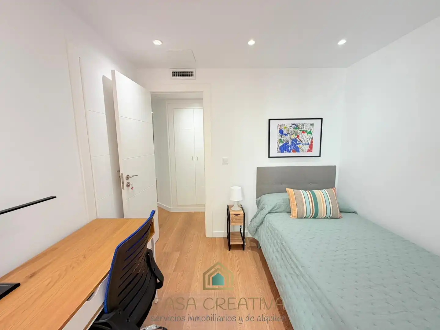 Habitación de Piso de alquiler en Valencia con Aire acondicionado, Calefacción y Terraza