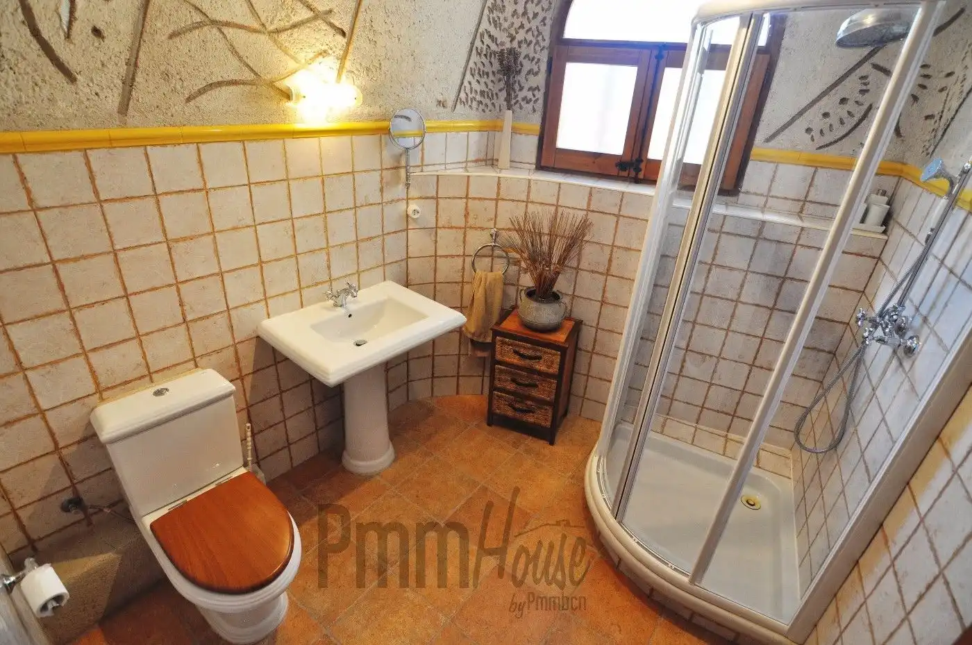 Baño de Finca rústica en venta en Calonge de Segarra con Terraza, Trastero y Piscina