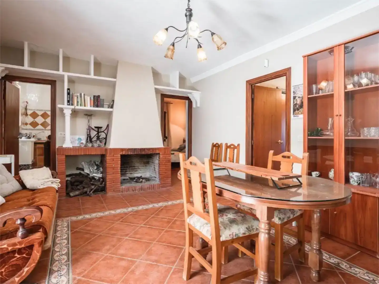 Esszimmer von Wohnung zum Verkauf in Ronda mit Privatgarten, Abstellraum und Schwimmbad