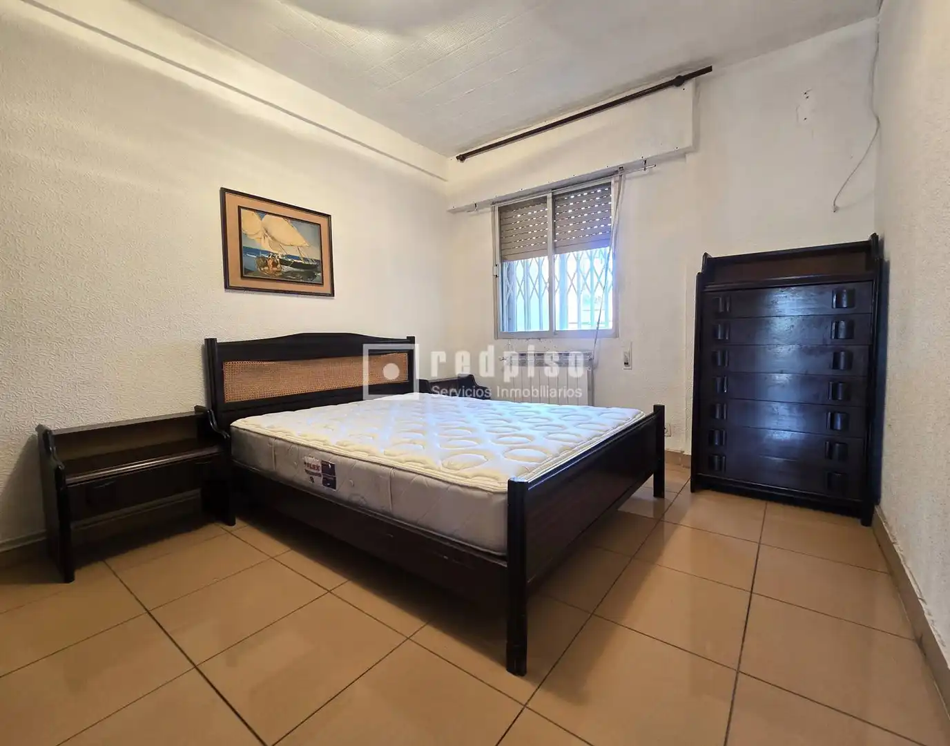 Bedroom of Flat for sale in Madrid  with Heating, Terrace and Storage room