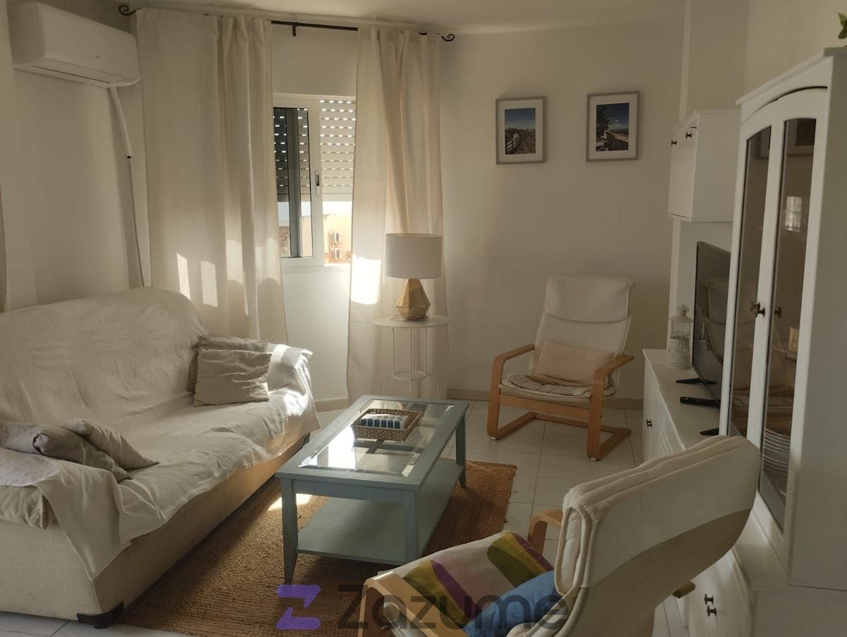 Living room of Flat to rent in Pilar de la Horadada  with Air Conditioner, Heating and Furnished