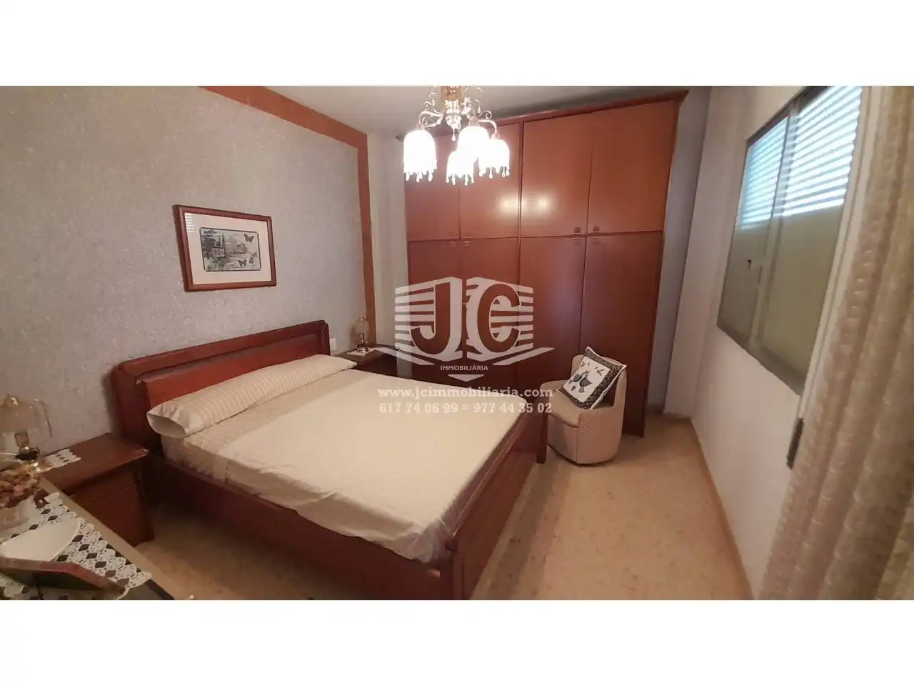 Schlafzimmer von Wohnung zum Verkauf in Tivenys mit Klimaanlage, Heizung und Terrasse