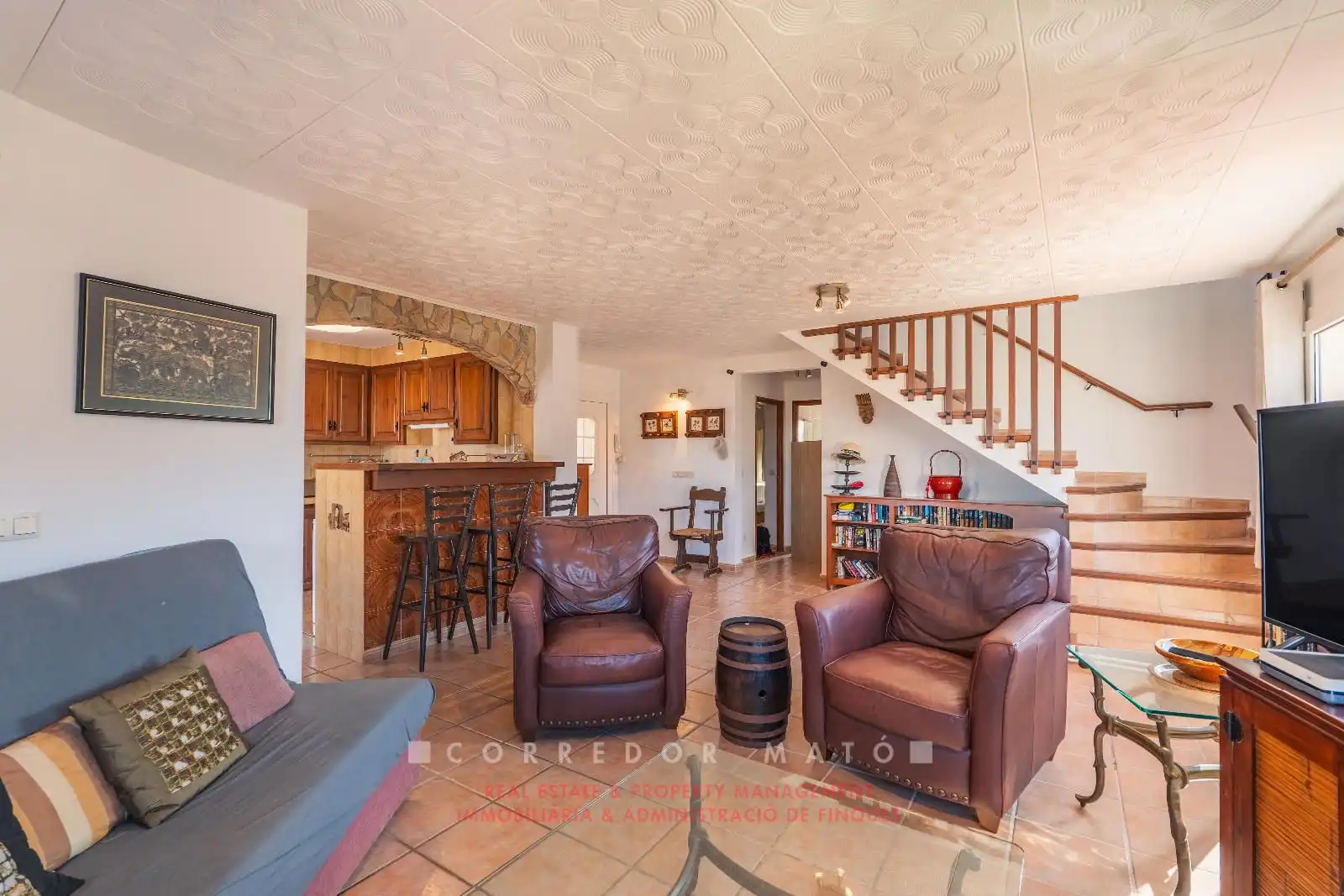Living room of Houses for sale in Pals  with Air Conditioner, Heating and Private garden