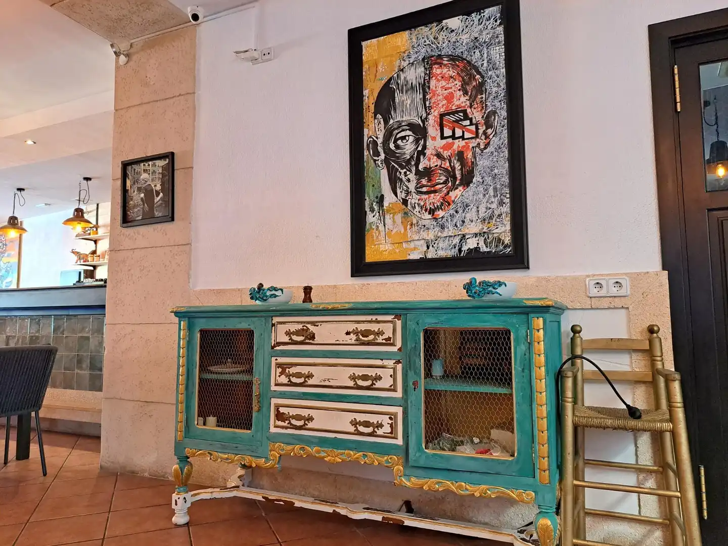 Sala de estar de Local de alquiler en Santa María del Camí con Amueblado