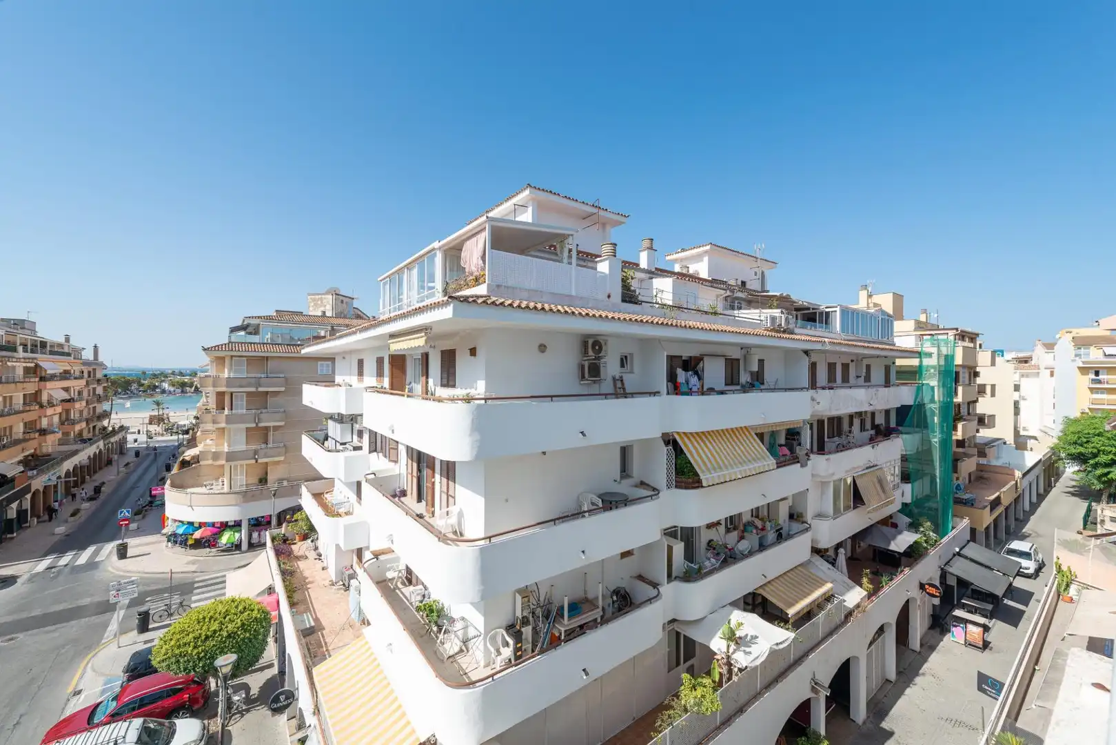 Exterior view of Flat for sale in Alcúdia  with Air Conditioner, Heating and Furnished