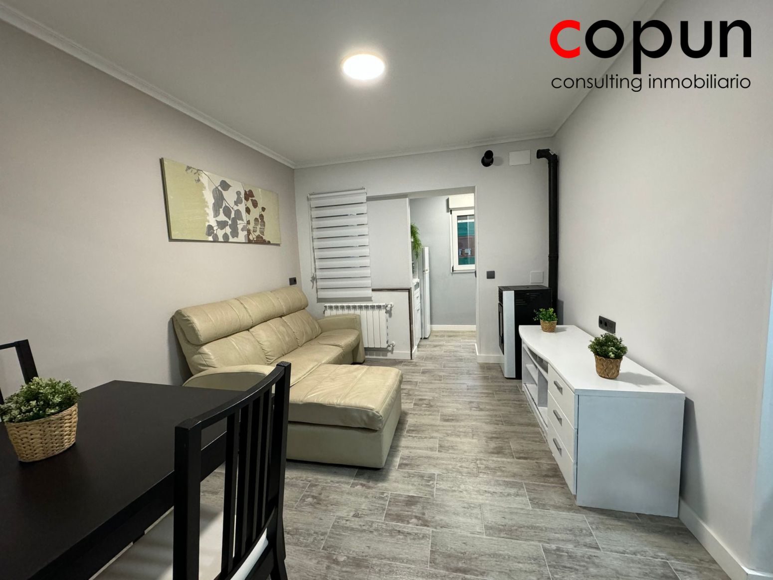 Living room of Flat for sale in Laviana  with Heating and Furnished