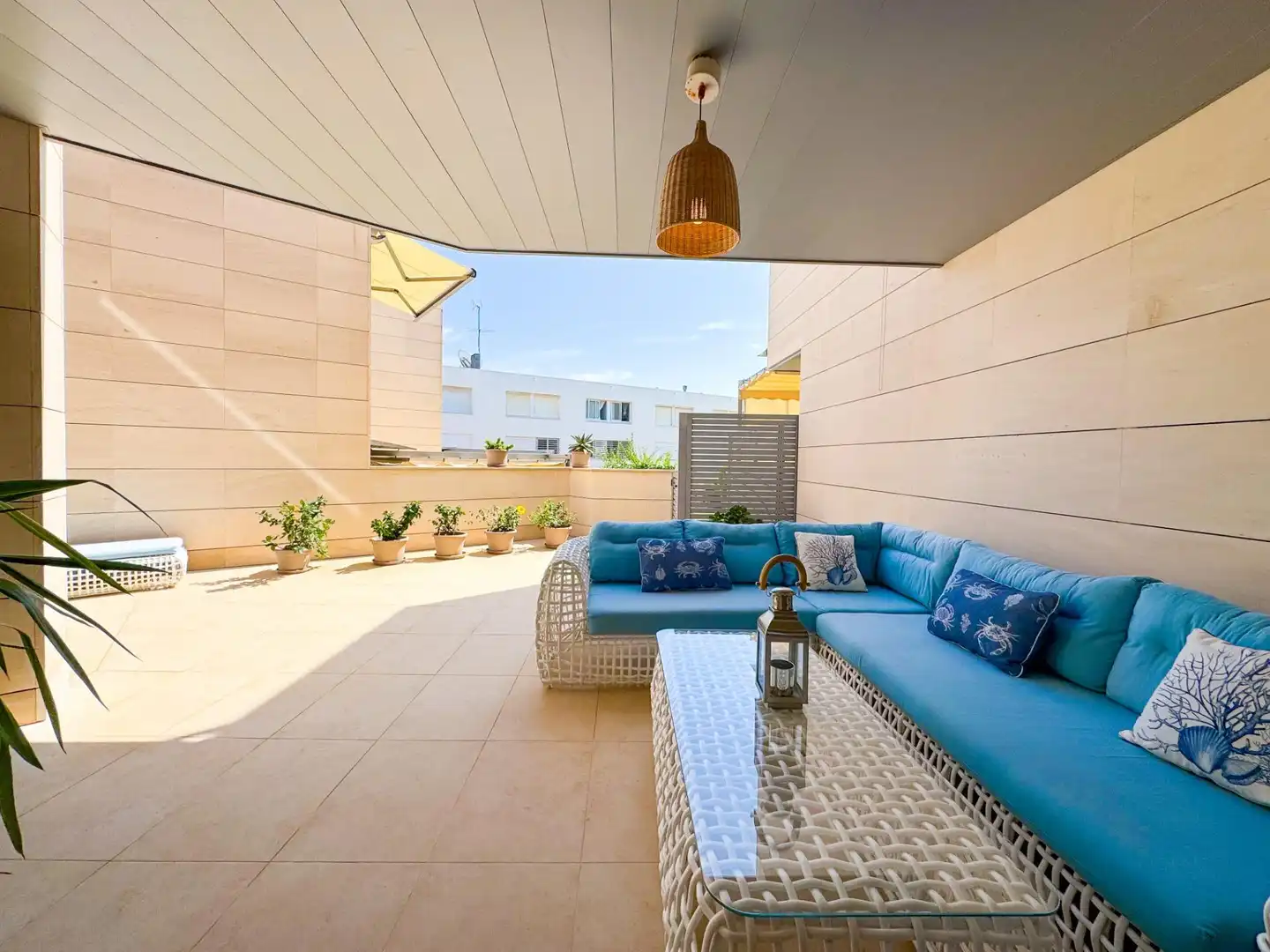 Terraza de Casa o chalet en venta en Torredembarra con Aire acondicionado, Calefacción y Jardín privado