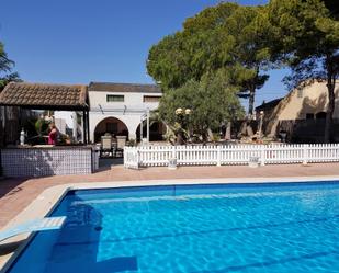 Swimming pool of House or chalet for sale in  Murcia Capital  with Air Conditioner, Heating and Private garden