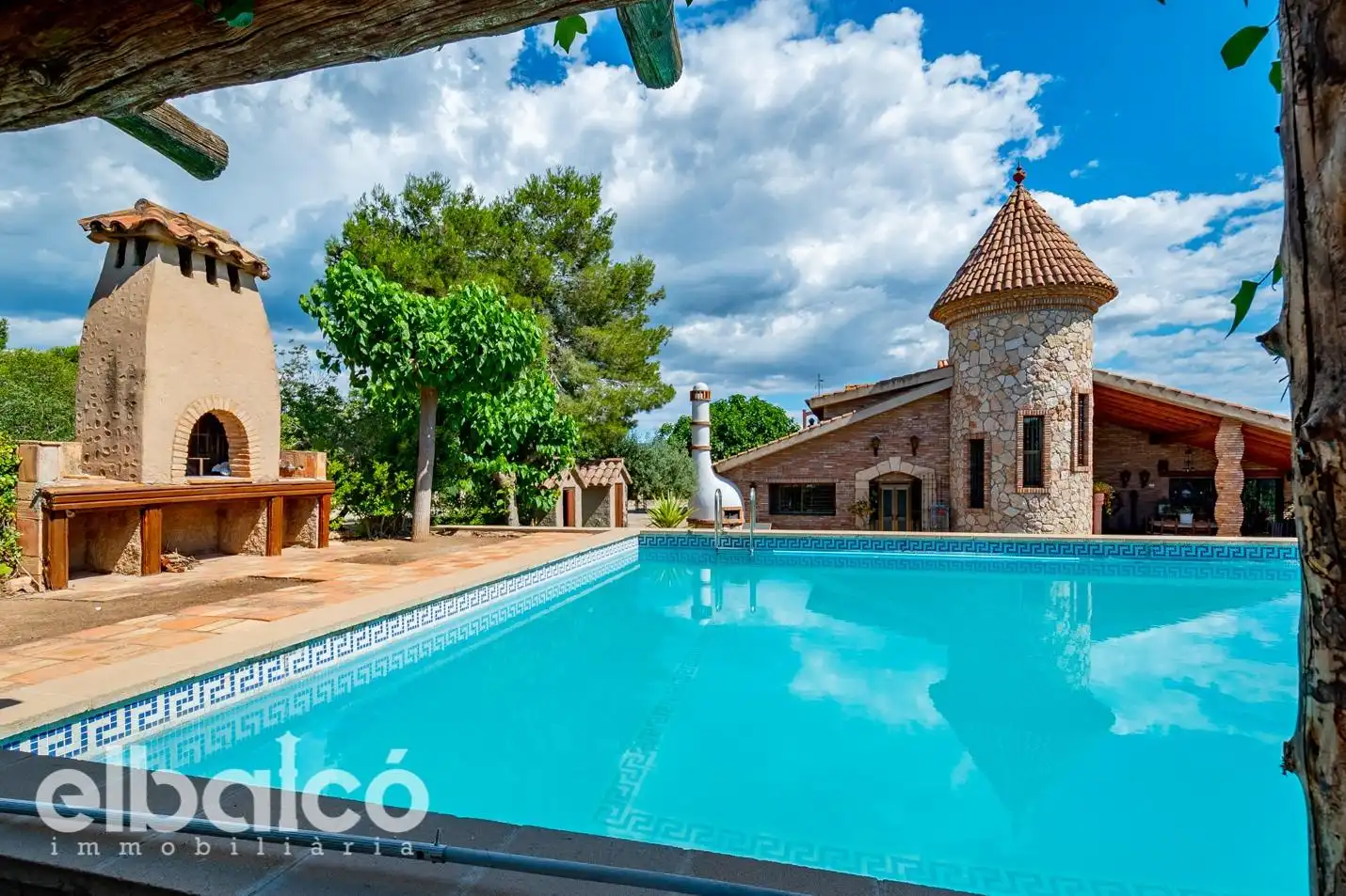 Piscina de Casa o chalet en venta en El Milà con Aire acondicionado, Jardín privado y Terraza