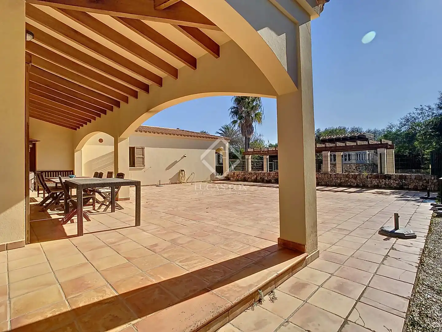 Vista exterior de Casa o xalet en venda en Sant Lluís amb Aire condicionat, Calefacció i Terrassa