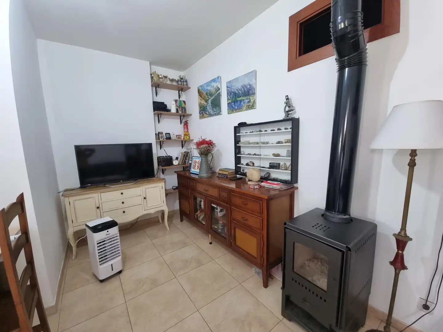 Sala de estar de Casa adosada en venta en Castellar del Vallès con Calefacción, Jardín privado y Terraza