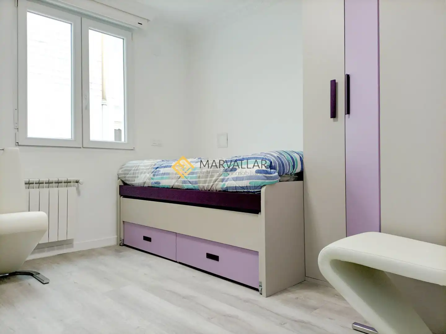 Bedroom of Flat for sale in Santander  with Heating, Terrace and Storage room