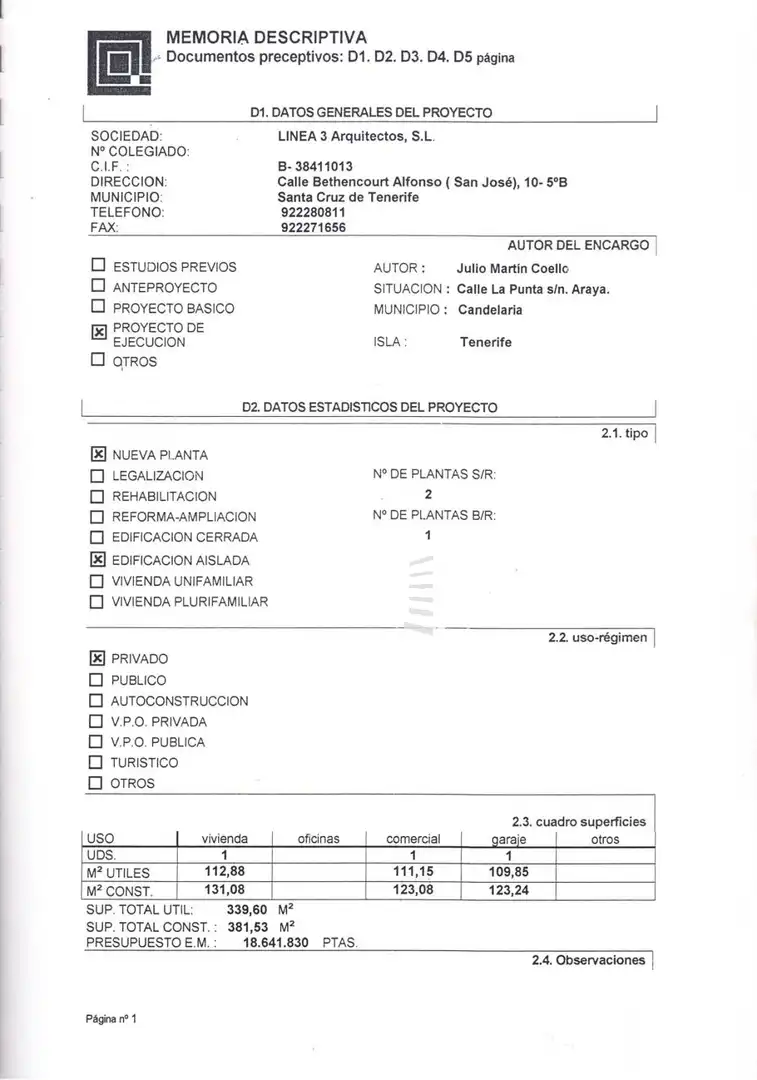 Detached homes for sale in Candelaria
