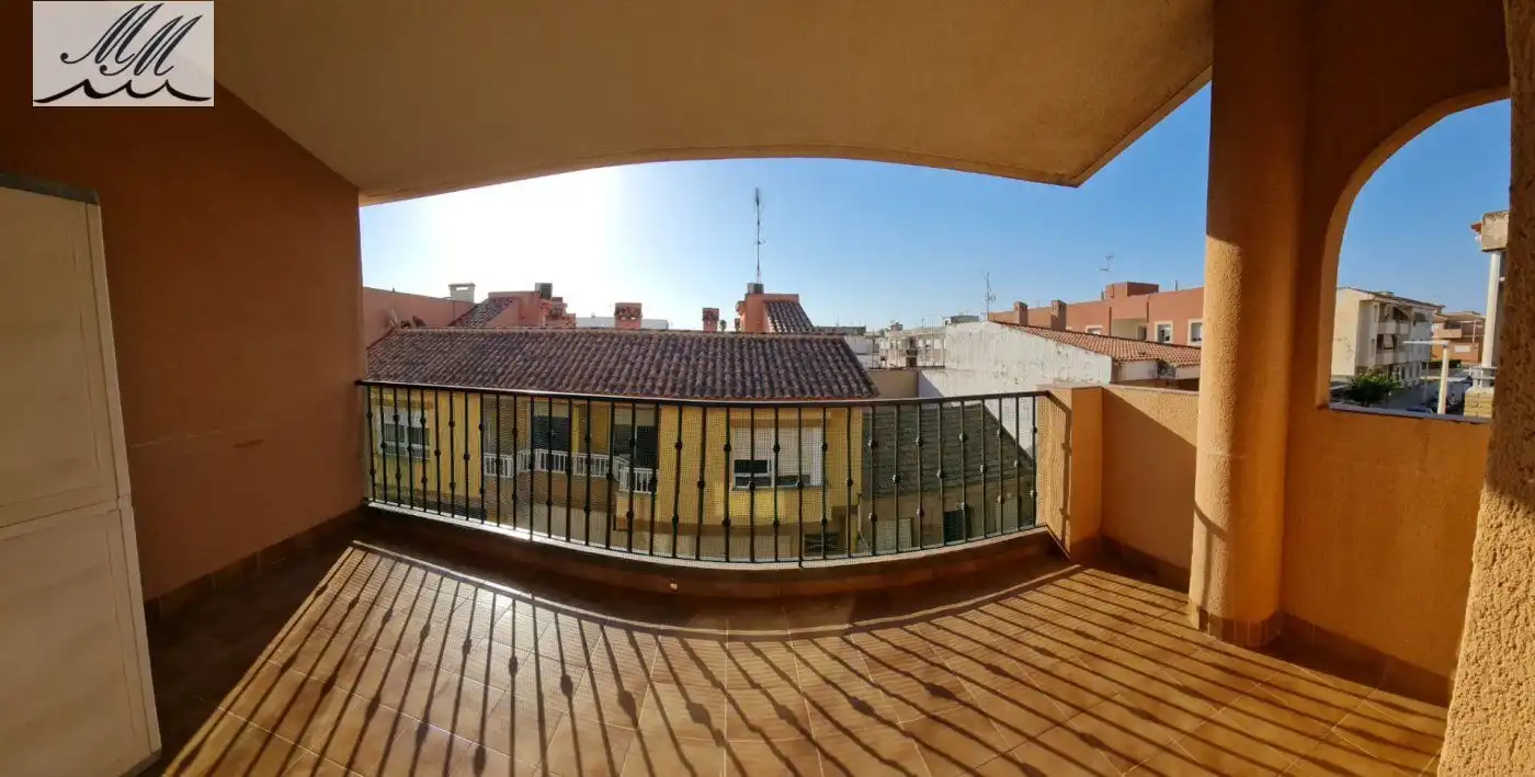 Balcony of Attic for sale in Cartagena  with Air Conditioner, Terrace and Furnished