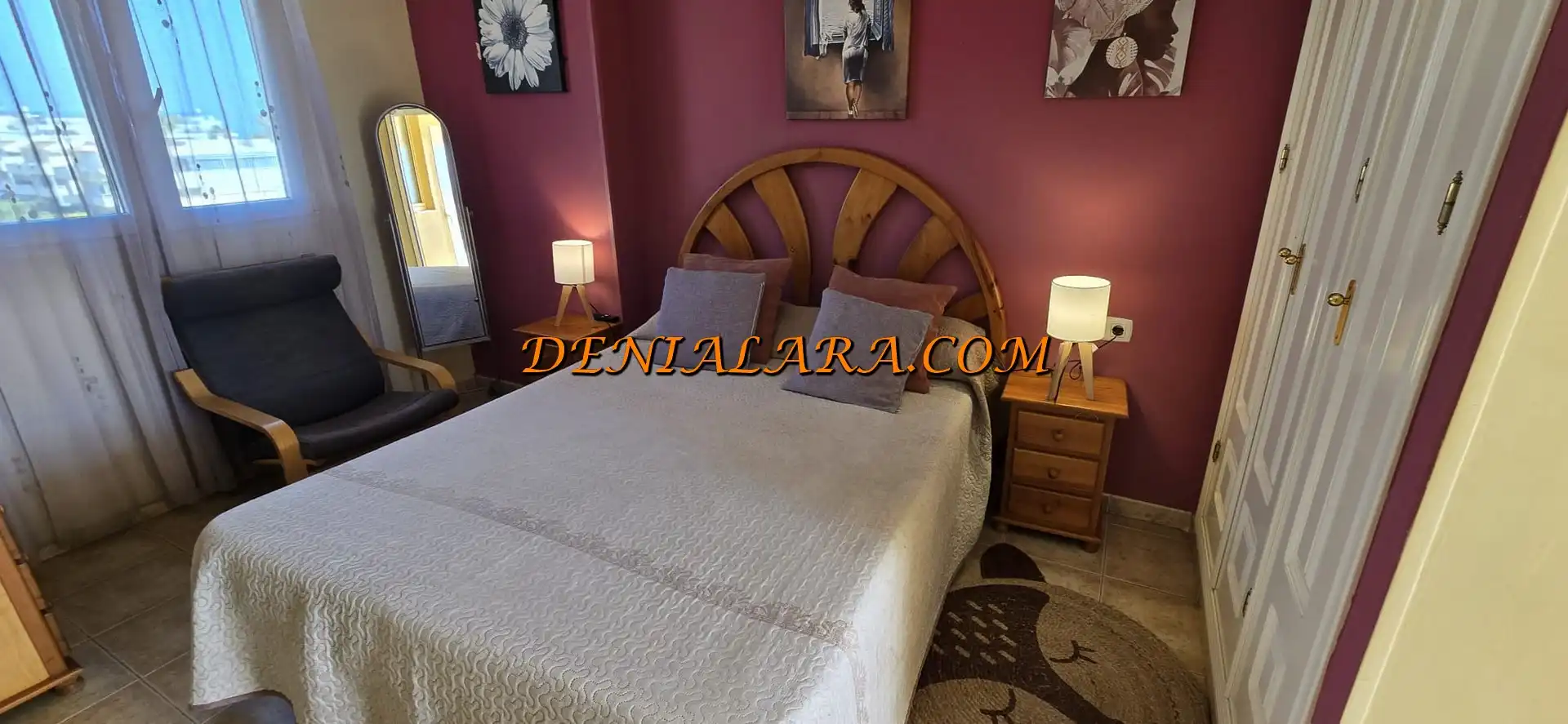 Bedroom of Duplexes for sale in Dénia  with Air Conditioner, Terrace and Storage room
