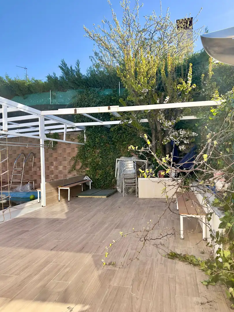Terraza de Casa o chalet en venta en Rivas-Vaciamadrid con Aire acondicionado, Calefacción y Jardín privado