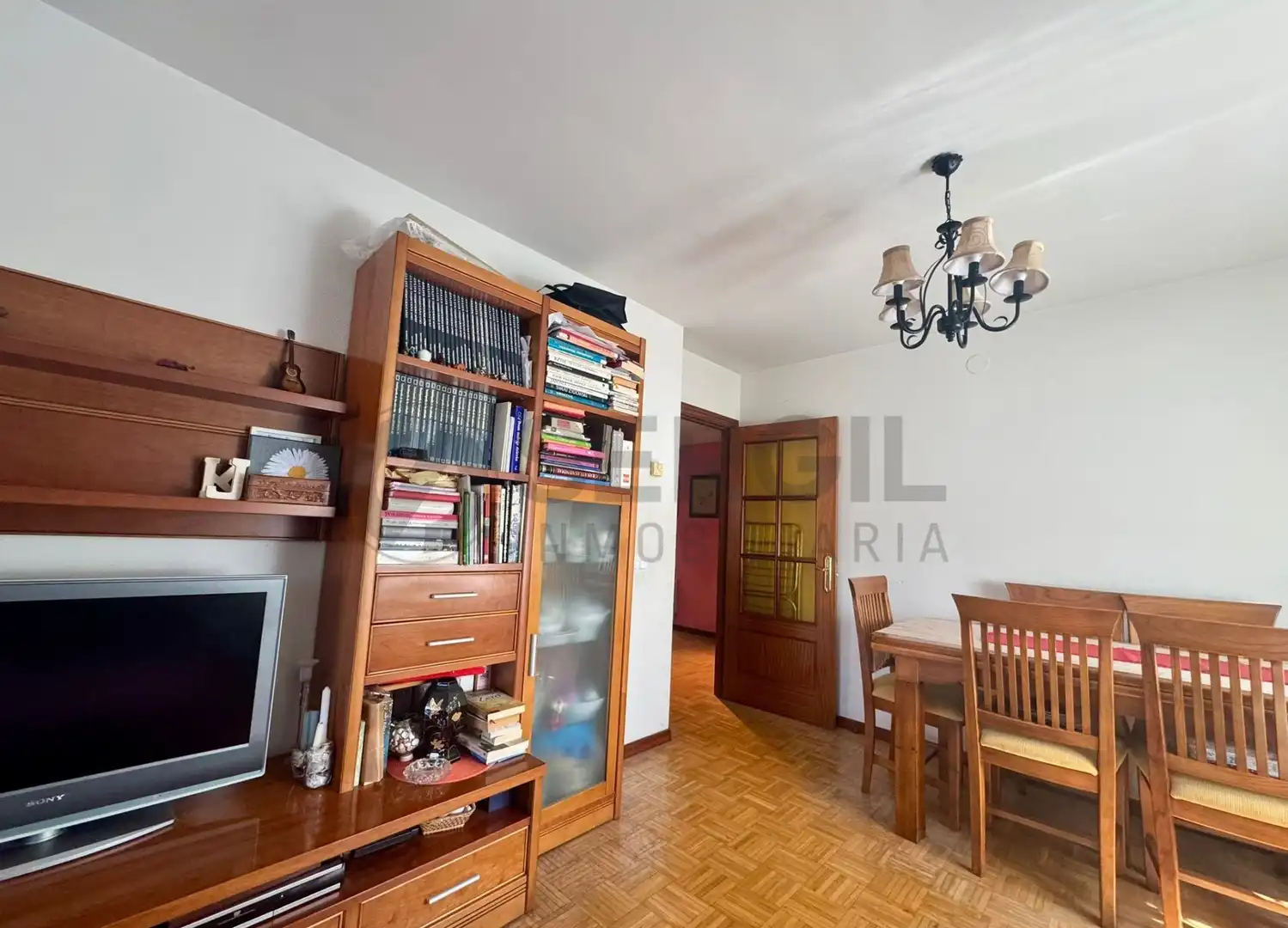 Schlafzimmer von Wohnung zum Verkauf in Palazuelos de Eresma mit Heizung, Abstellraum und Möbliert