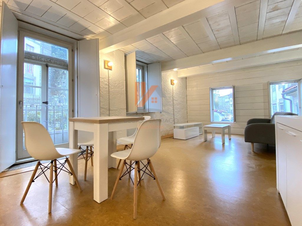 Sala d'estar de Apartament de lloguer en Santiago de Compostela 