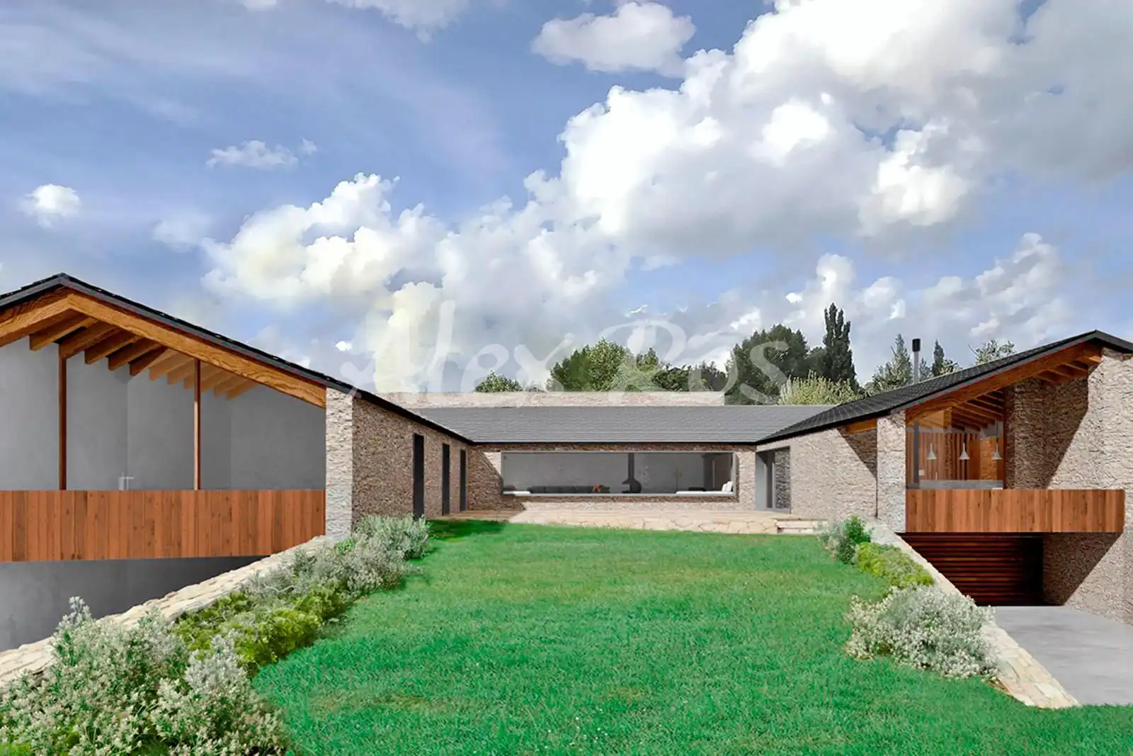 Casa amb piscina en venda a Castell